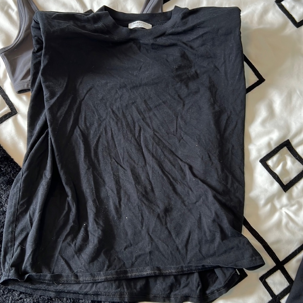 Babaton shoulder pad shirt